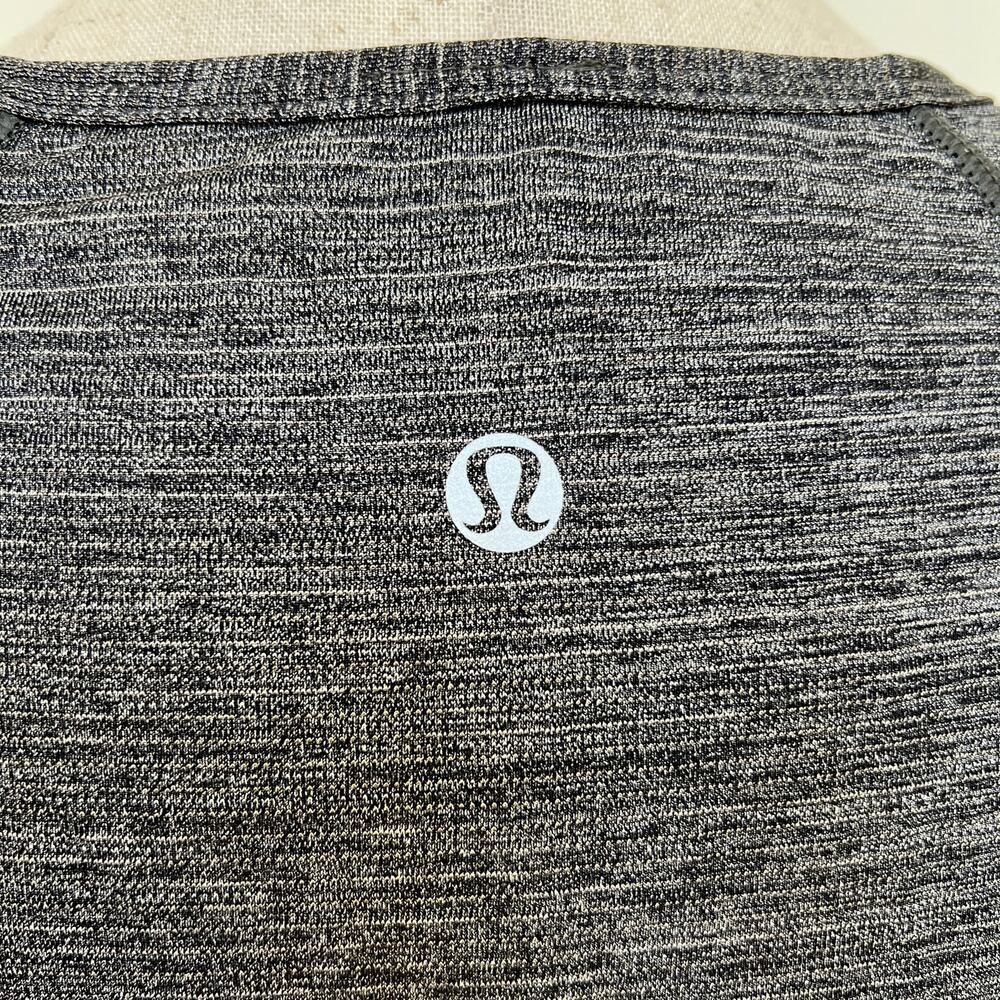 LULULEMON Men's Non-Stop Crew In Heathered Black - Picture 7 of 10